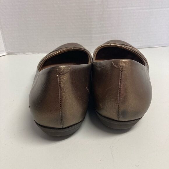 BARE TRAPS, Narizona Style, gold color, 7.5 flats, slip on, leather/man-made - Picture 11 of 15